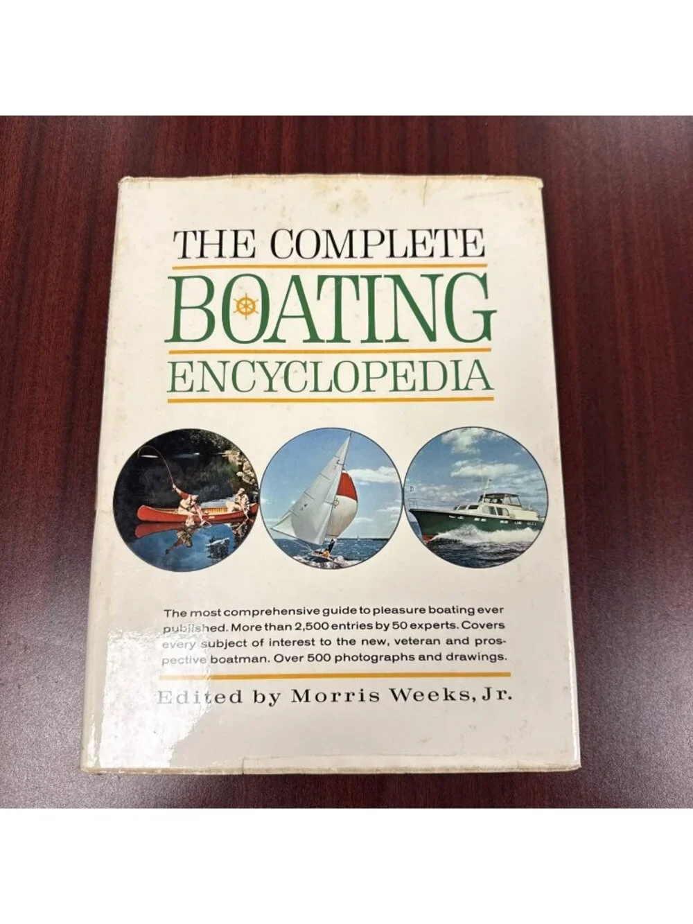 Vintage 1964 The Complete Boating Encyclopedia Morris Weeks Jr